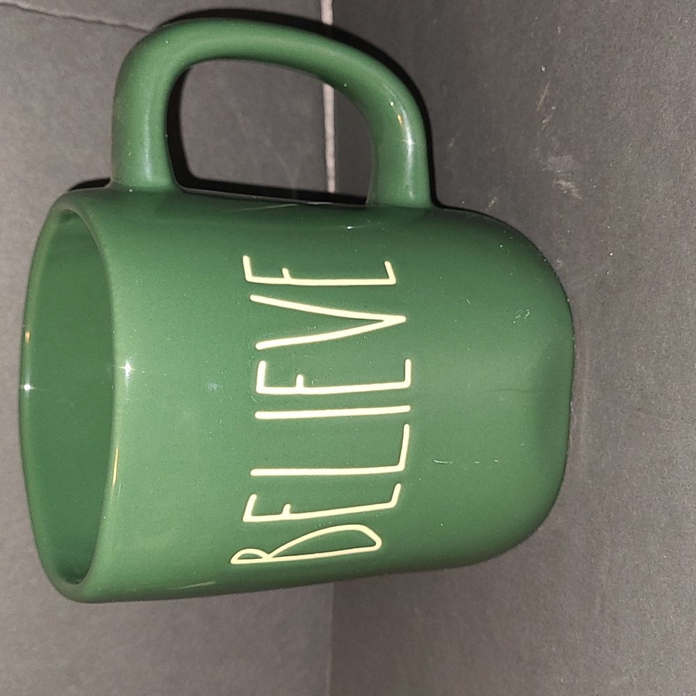 Rae Dunn Artisan Collection Green Mug